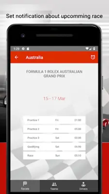 Formula 2023 Calendar android App screenshot 11