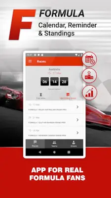 Formula 2023 Calendar android App screenshot 13