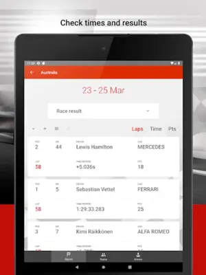 Formula 2023 Calendar android App screenshot 2