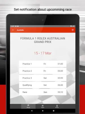 Formula 2023 Calendar android App screenshot 4