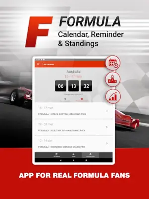 Formula 2023 Calendar android App screenshot 6